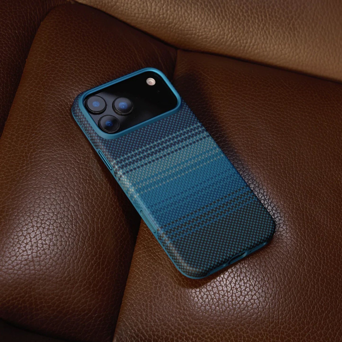 PITAKA Aramid UltraGuard Case for iPhone 17 Series - with Physical Capacitive Button Protection Magnetic Case