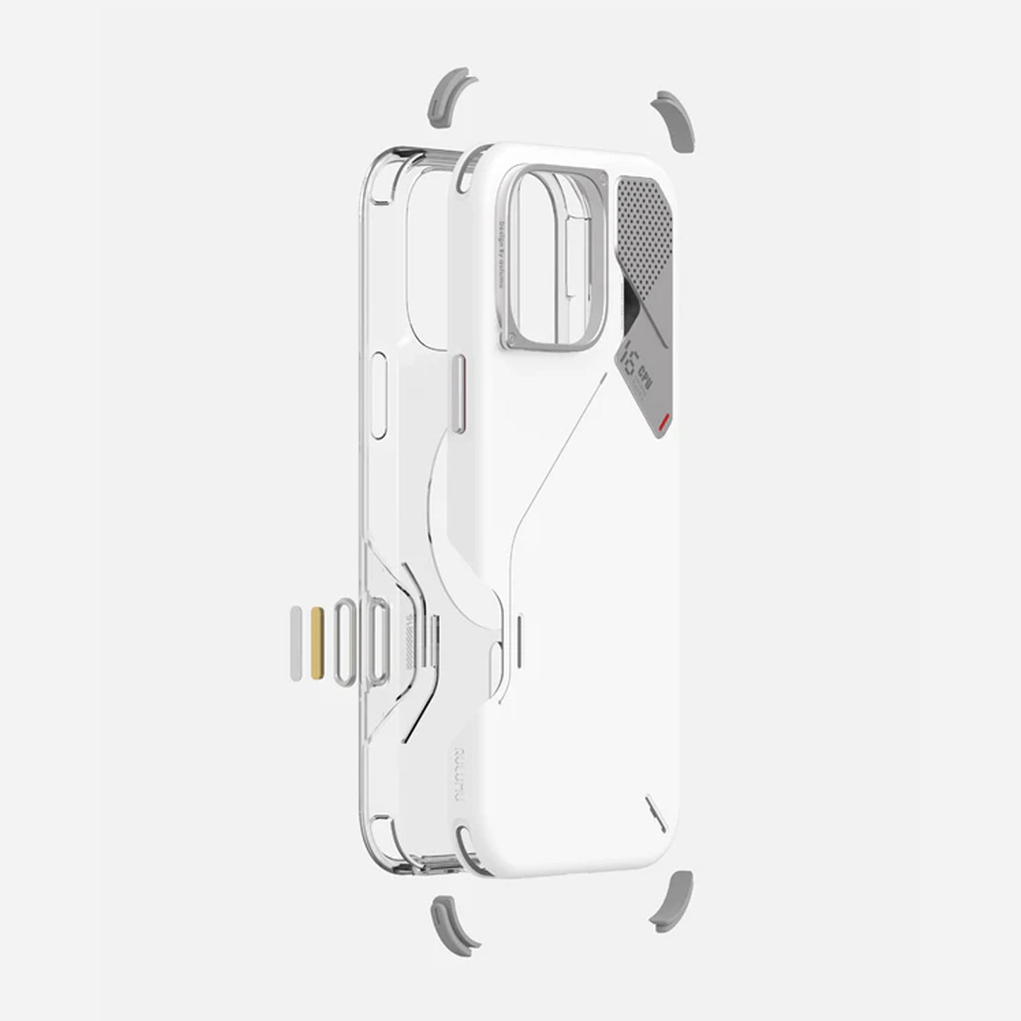 [ 16 Pro Max ] AULUMU A16 Shock Proof Case with Camera Control Cover Magnetic Case