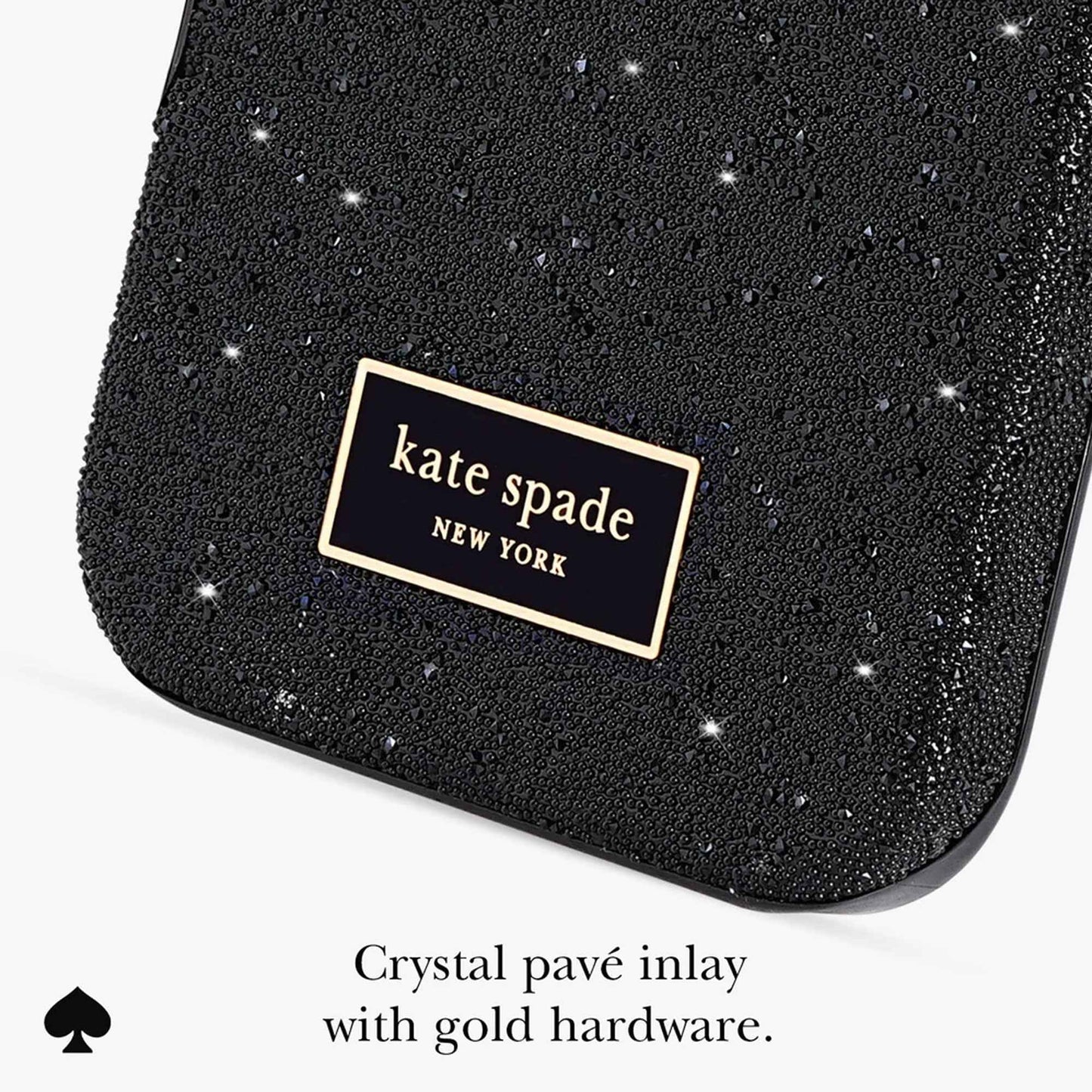 Kate Spade Crystal Pave Nightfall for iPhone 17 Pro Max / 17 Pro - Magsafe Compatible