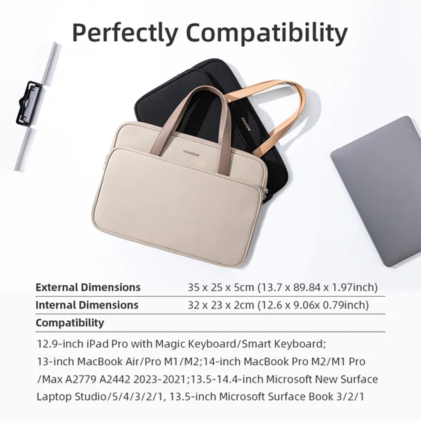 Innostyle OmniProtect Pro Sleeve Up To 14" / 16" for Laptop / MacBook / Tablet / iPad