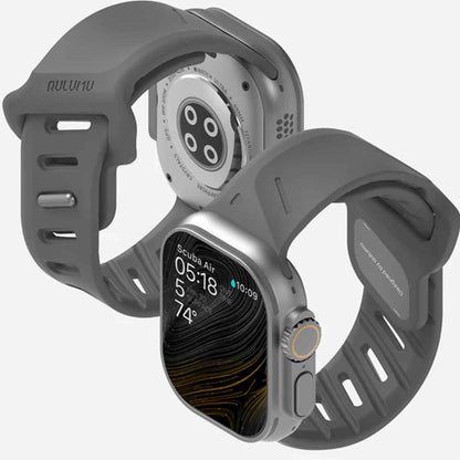 AULUMU A02 Offbeat Sport Ban for Apple Watch 49mm / 46mm / 45mm / 44mm - FKM Rubber Ban