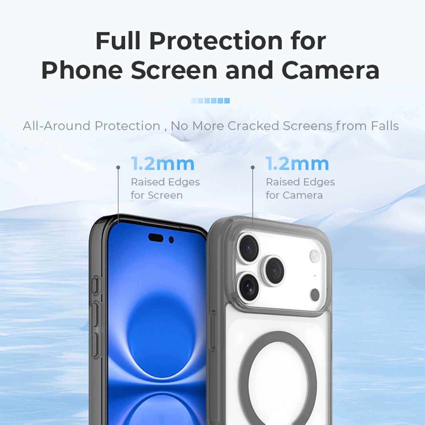 Hoda Crystal Pro for iPhone 17 Series - Military Standard Protection Case with MagSafe Compatible