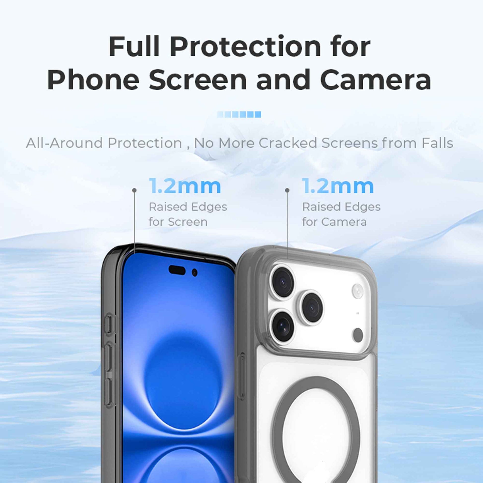 Hoda Crystal Pro for iPhone 17 Series - Military Standard Protection Case with MagSafe Compatible