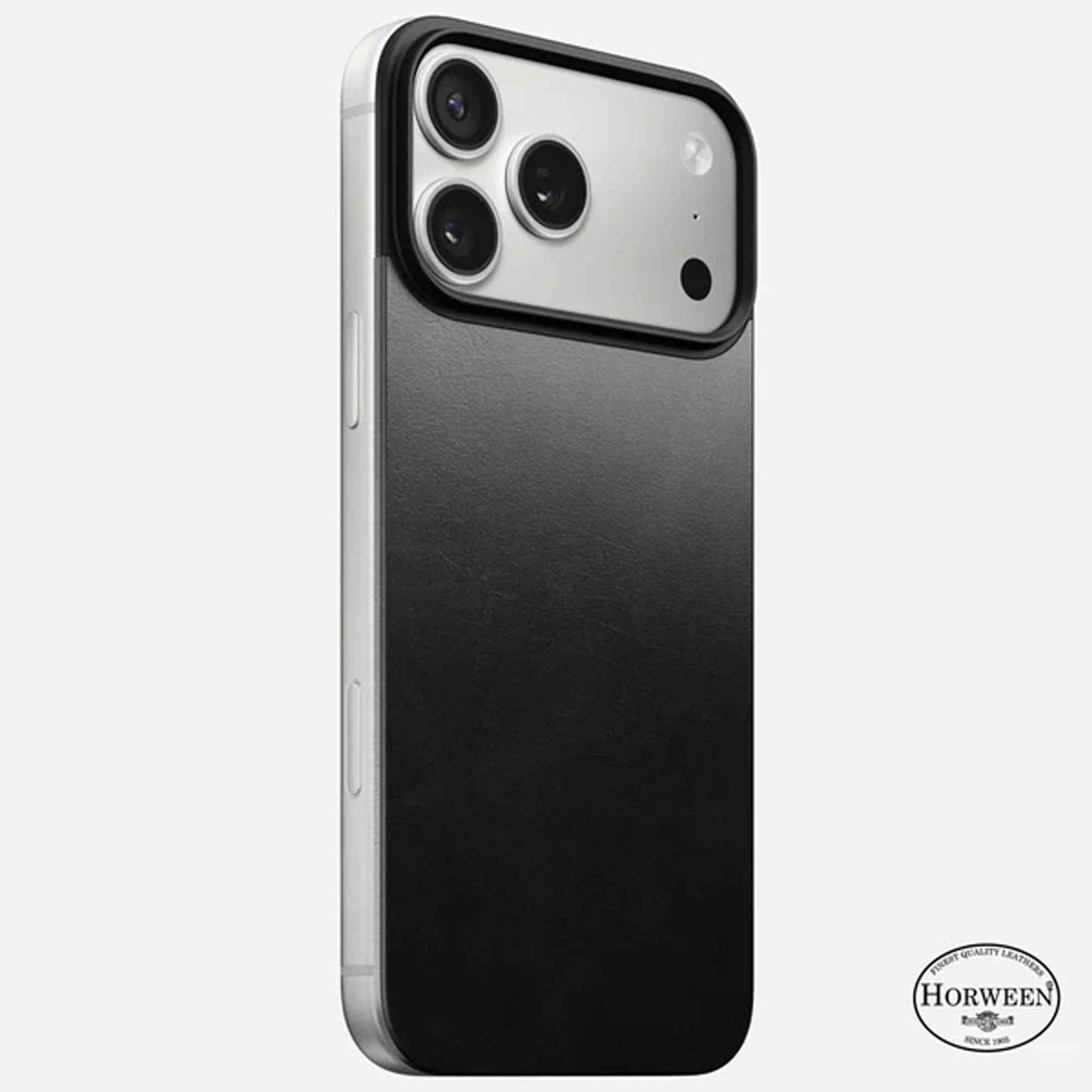 Nomad Magnetic Leather Back Horween Leather for iPhone 17 Pro Max / 17 Pro - Magsafe Compatible