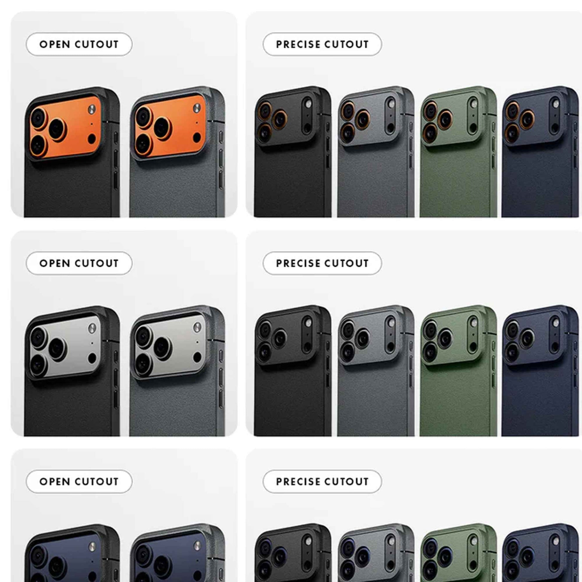 Caudabe Sheath ( Precise ) for iPhone 17 Series - Magnetic Case with Camera Control Button