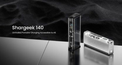 SHARGE 140 Power Bank 20000mAh 140W Airline Safe Fast Charging