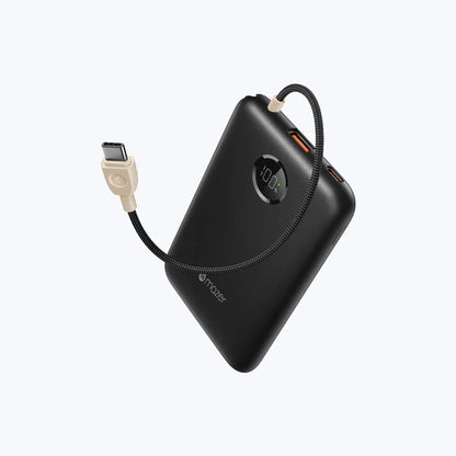 Mazer PowerCharge Link 10V2 10,000mAh PD20W (Built-in USB C Cable) Power Bank