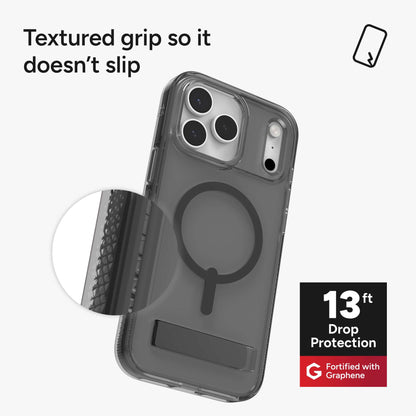 ZAGG Santa Cruz Snap Kickstand Case for iPhone 17 Pro Max - Magsafe Compatible