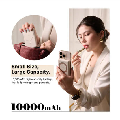 ADAM Elements VIONTA GQ1 Qi2 Power Bank 10000mAh with Foldable Stand