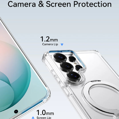 Raptic Air Stand Magnetic Case for Samsung Galaxy S26 Ultra - 10 ft Drop Protection with Build-in Kickstand