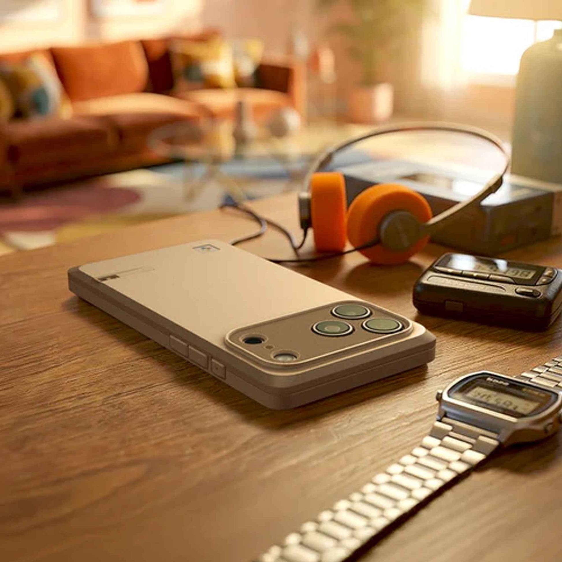 Spigen Classic LS ( Mag Fit ) for iPhone 17 Pro Max / 17 Pro - Magsafe Compatible - Stone