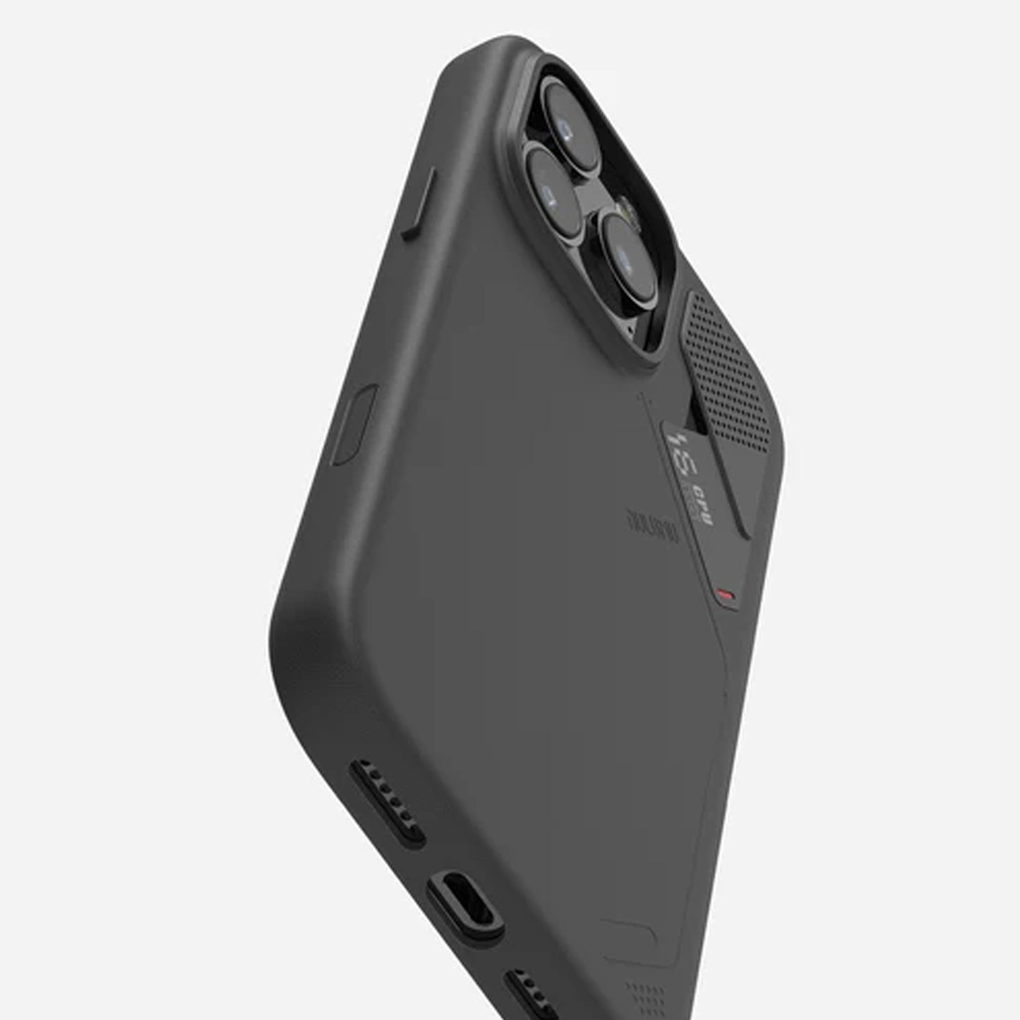 AULUMU A16 Vegan Leather Case for iPhone 16 Pro Max - with Camera Control Cover and Temperature Indicator