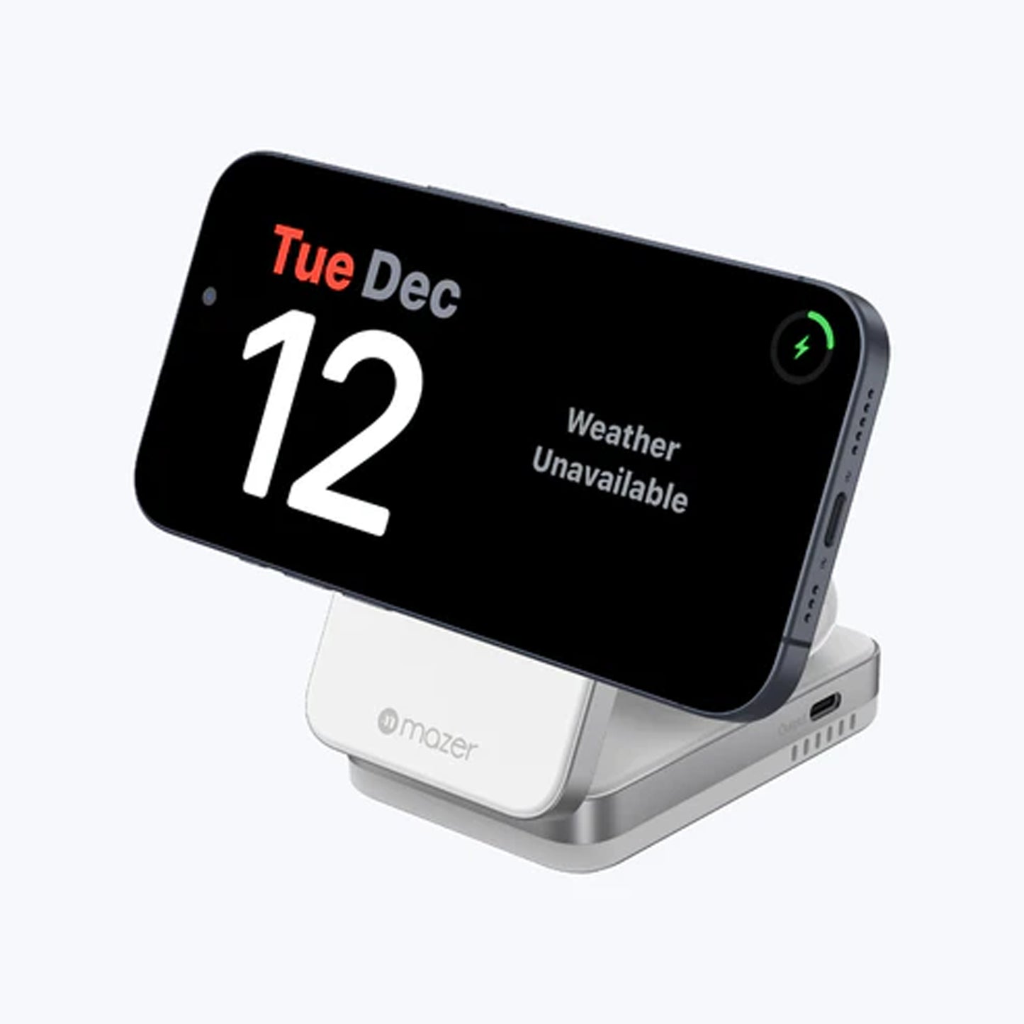 Mazer MagFold Duo+ - Qi2 Certified 2in1+ Wireless Charging Pad ( MagSafe Compatible ) (with MCMC /SIRIM Cert)