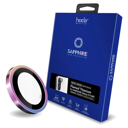 Hoda Sapphire Lens Protector for Samsung Z Flip 5 / Z Fold 5 - Flamed Titanium - Forexengineer -Malaysia- 4711441975616-4711441975630