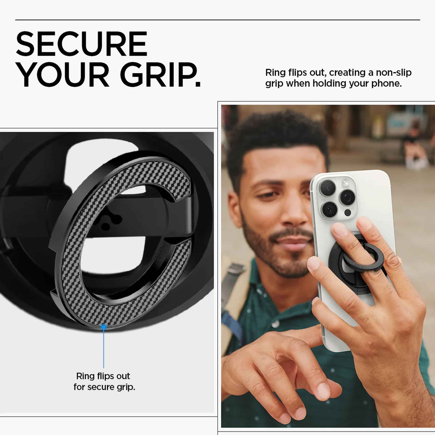 Spigen O-Mag Phone Holder Magnetic ( MagFit ) with Adjustable Stand OM102 - Forexengineer