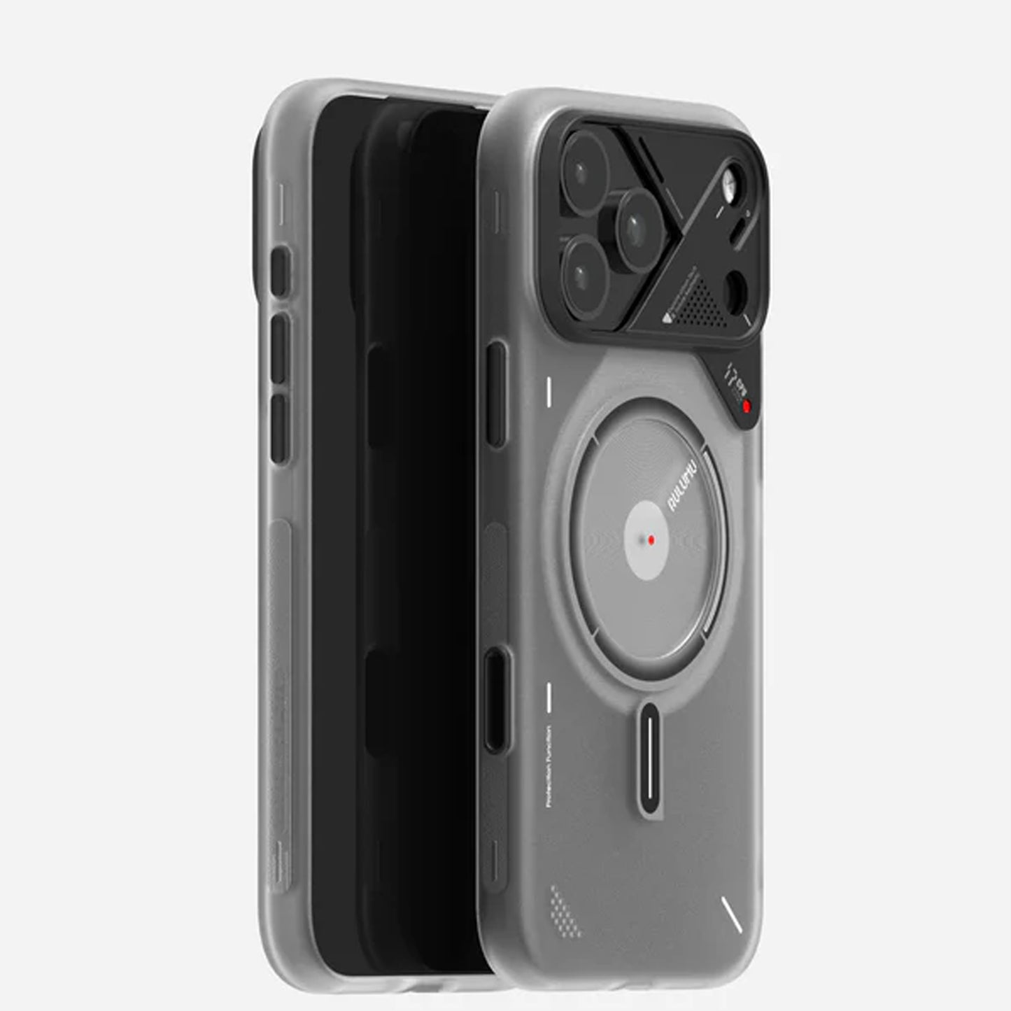 AULUMU A17 Frosted Magsafe Case for iPhone 17 Pro Max / 17 Pro - CoolHyper Superconductive Cooling with Glow In The Dark Case