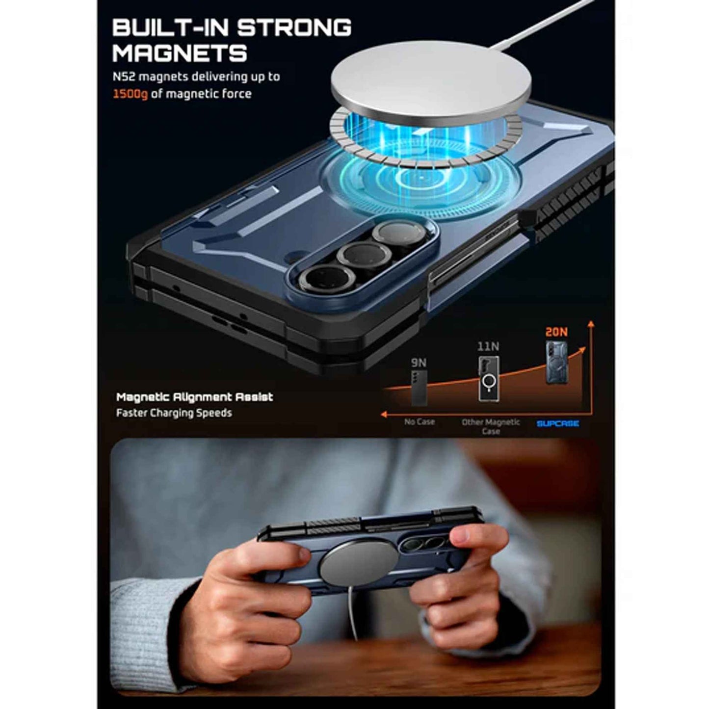 [ Samsung Galaxy Z Fold 7 ] SUPCASE UB Grip Magnetic Case