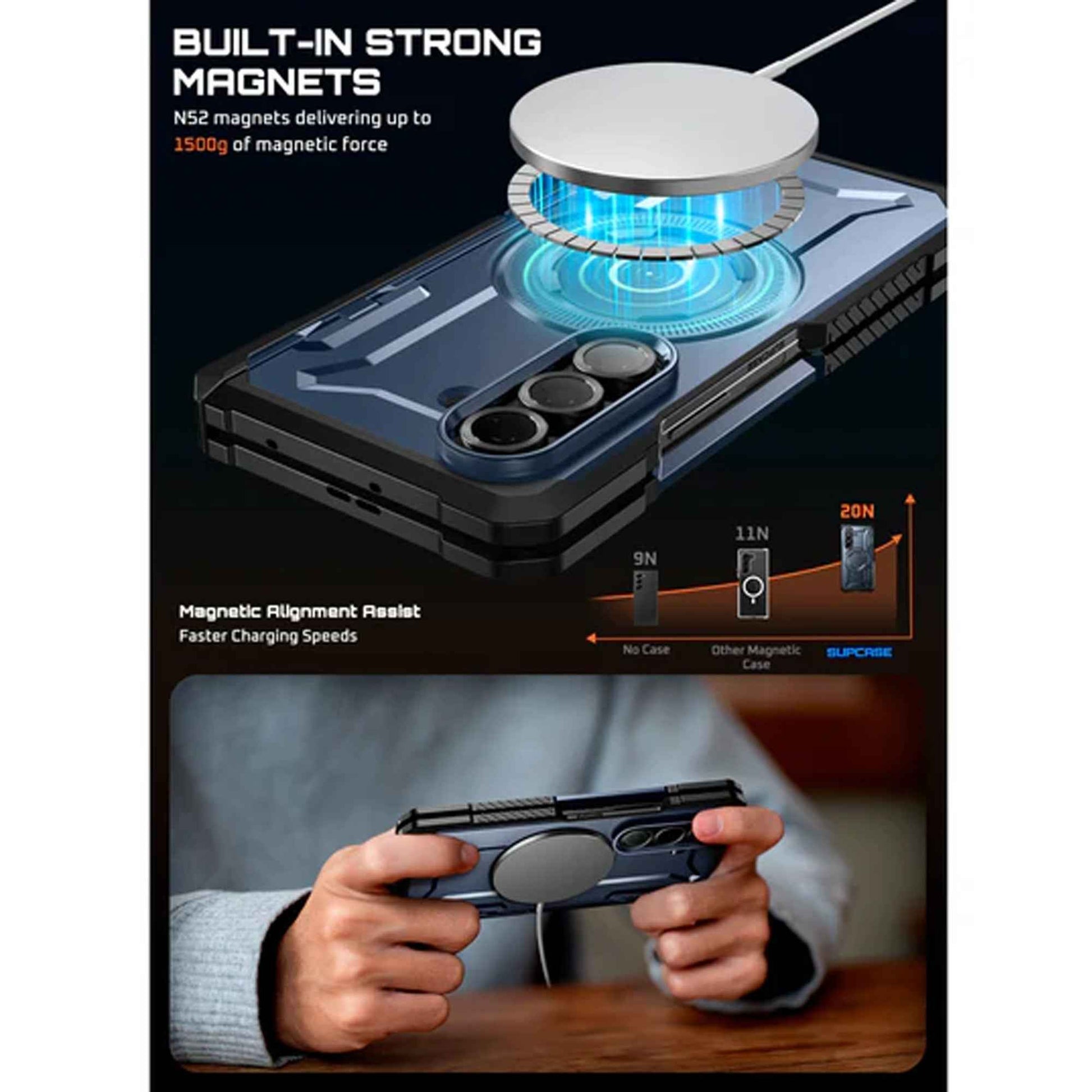 [ Samsung Galaxy Z Fold 7 ] SUPCASE UB Grip Magnetic Case