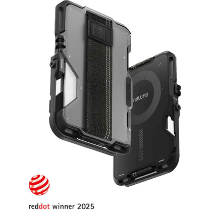 AULUMU G03 Magnetic Multi-Functional Metal Card Case with Kickstand