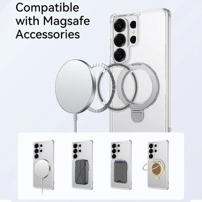 Raptic Air Stand Magnetic Case for Samsung Galaxy S26 Ultra - 10 ft Drop Protection with Build-in Kickstand