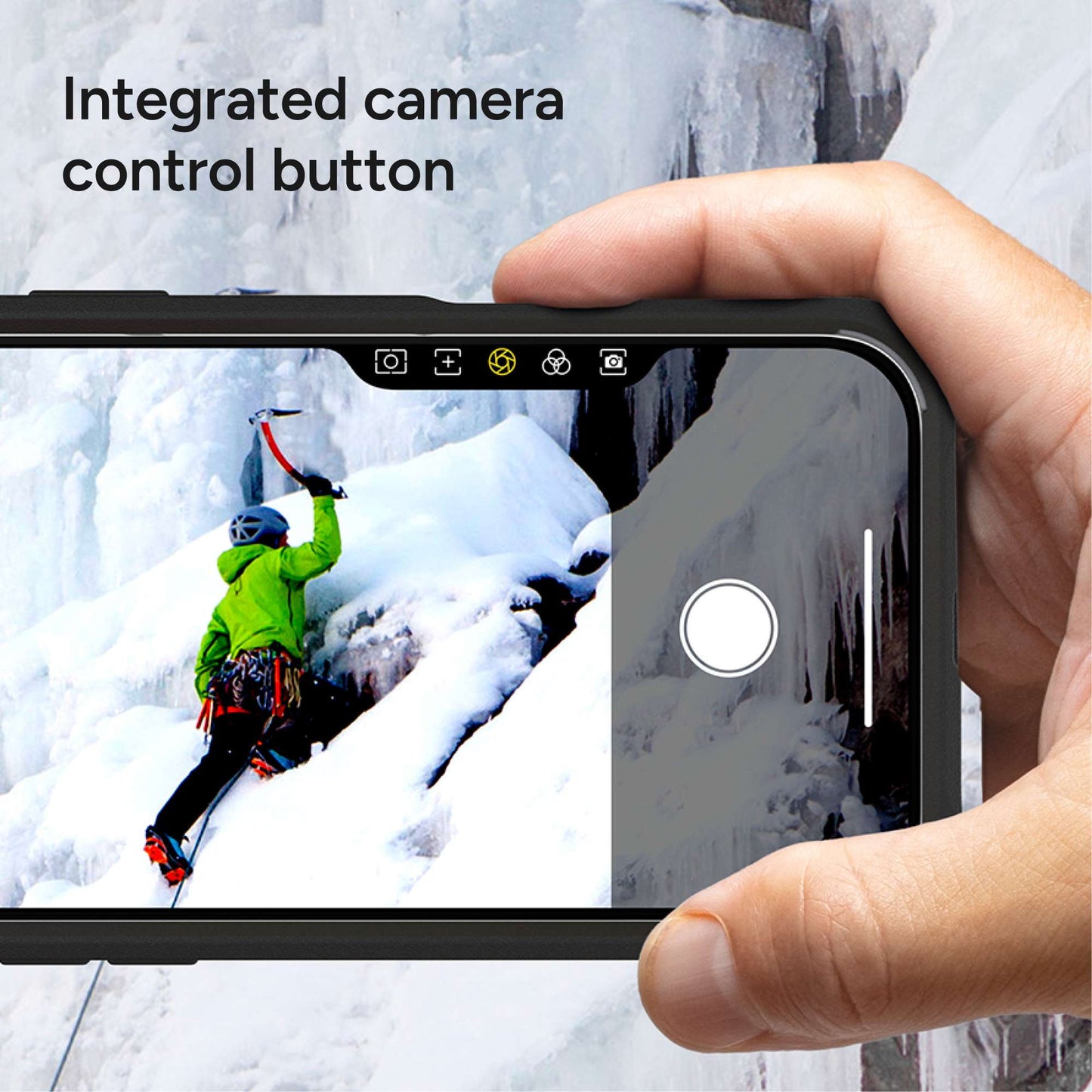 ZAGG Rainier Snap Kickstand with  Control Camera Button for iPhone 17 Pro Max Magnetic Case