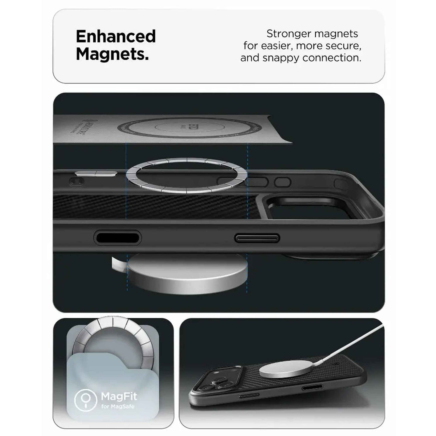Spigen Enzo Aramid T MagFit for iPhone 17 Series - Magnetic Case with Camera Control Button
