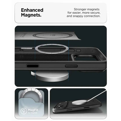 Spigen Enzo Aramid T MagFit for iPhone 17 Series - Magnetic Case with Camera Control Button
