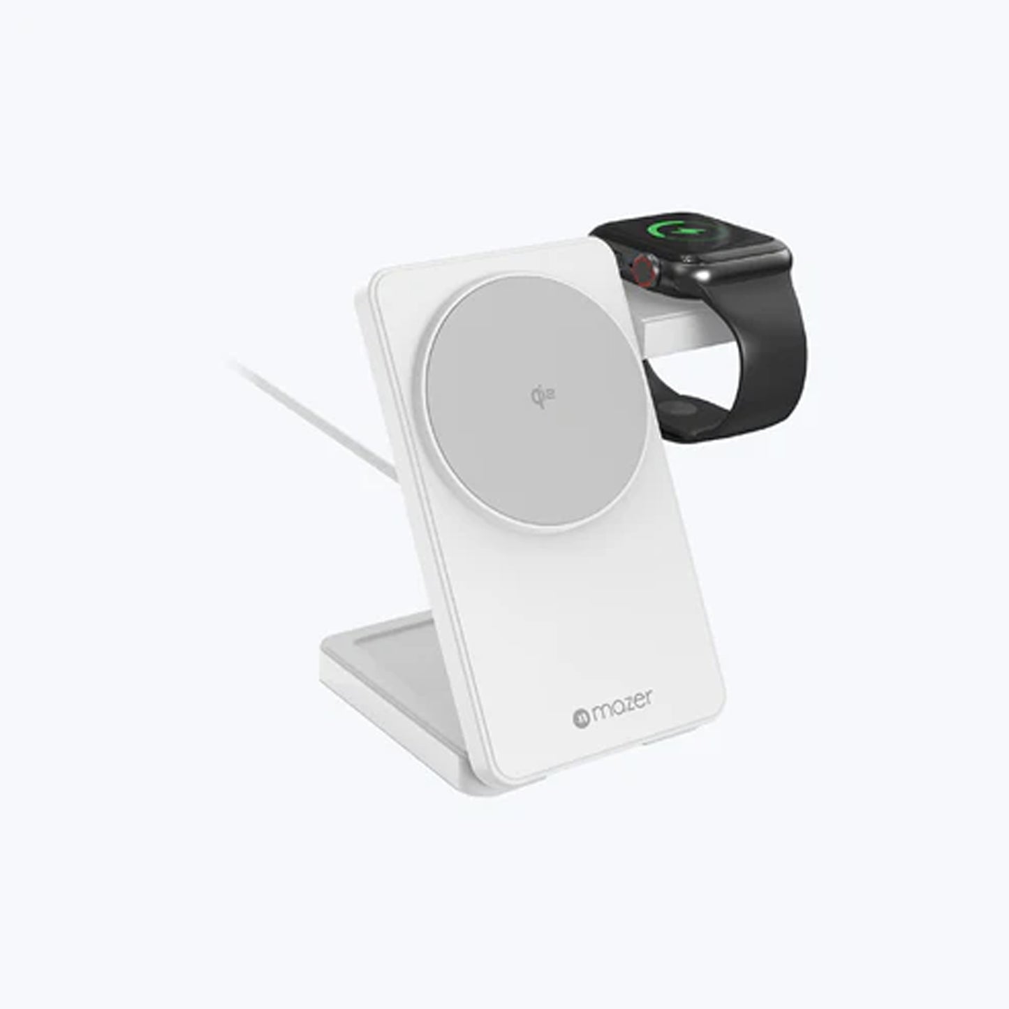 Mazer MagFold06 Qi2 Certified 15w Foldable 3-in-1 Wireless Charger - with MCMC/SIRIM Cert