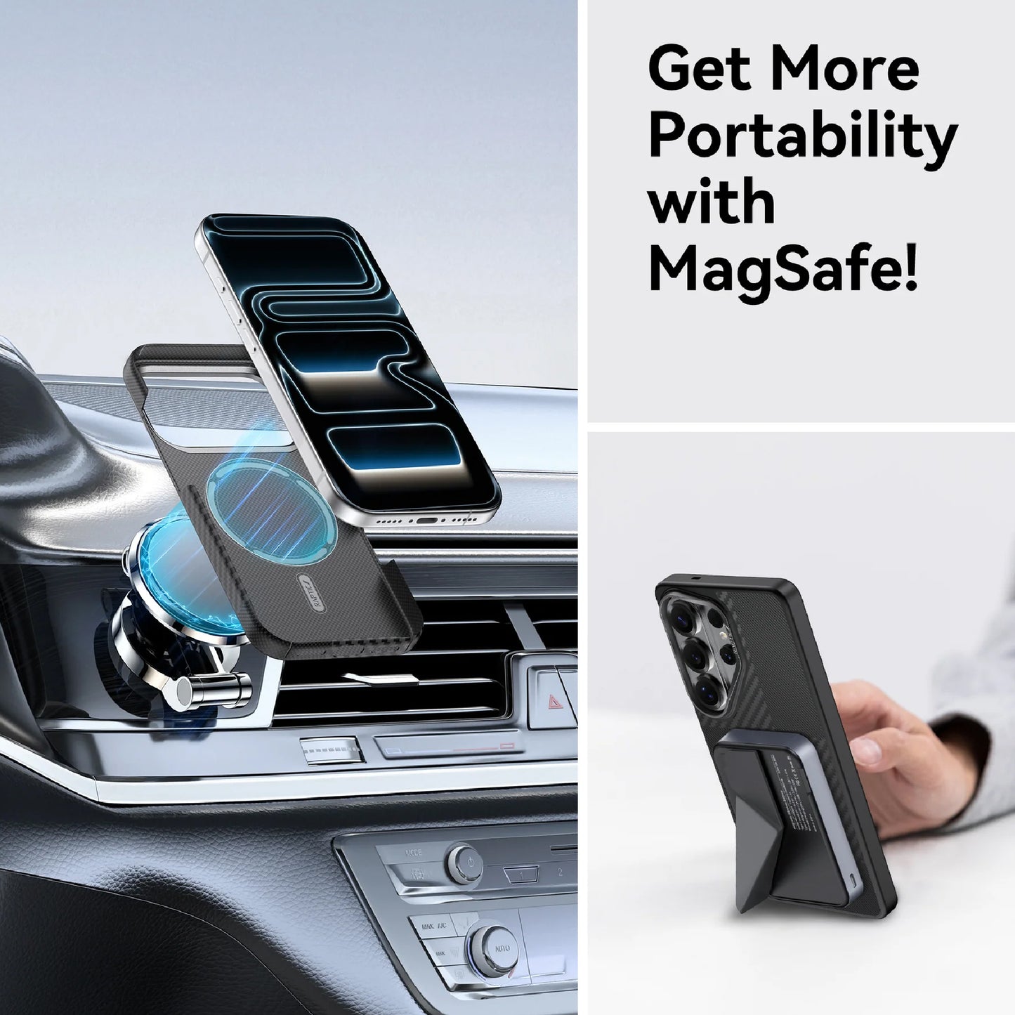 Raptic Aramid Dual for Samsung Galaxy S26 Ultra - Magsafe Compatible