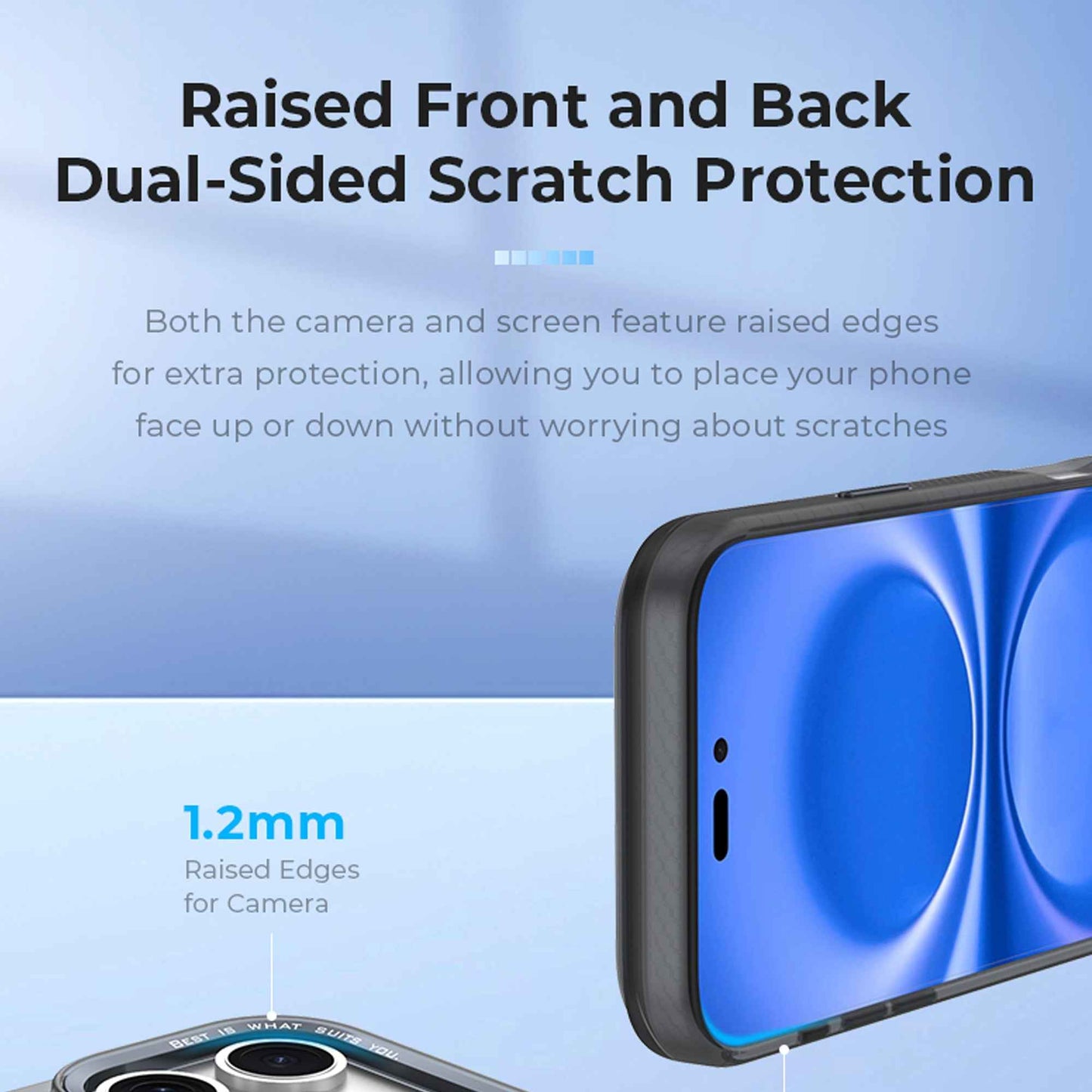 Hoda ROUGH Case Magnet with 360° Foldable Rotating Ring-holder Stand for iPhone 17 Pro Max / 17 Pro