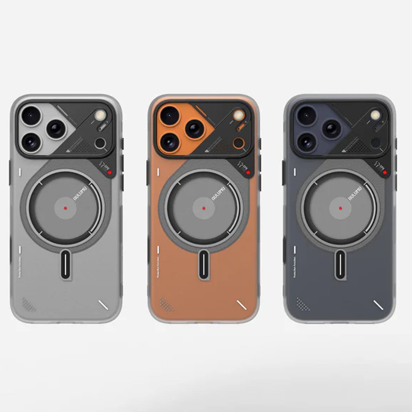 AULUMU A17 Frosted Magsafe Case for iPhone 17 Pro Max / 17 Pro - CoolHyper Superconductive Cooling with Glow In The Dark Case