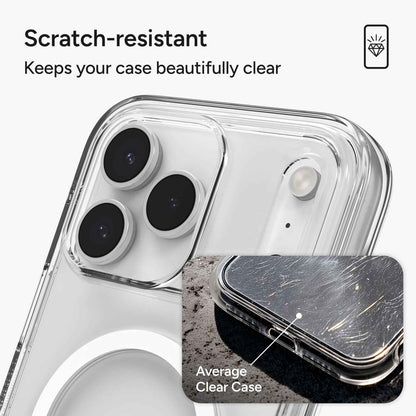 ZAGG Crystal Palace Snap Case with Kickstand and Camera Button for iPhone 17 Pro Max / 17 Pro - Magnetic Case