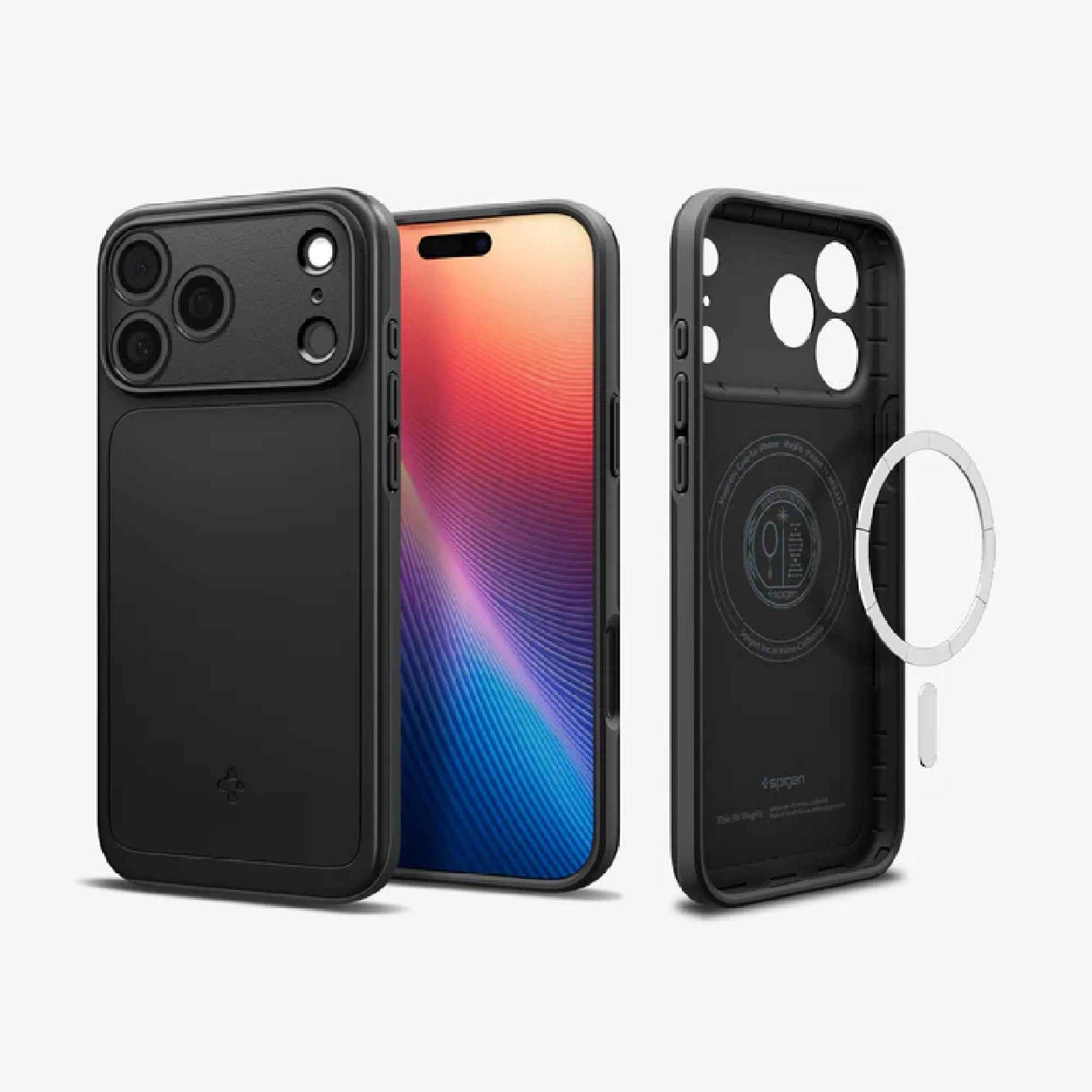 Spigen Thin Fit Magfit for iPhone 17 Pro Max / 17 Pro - Slim Case with Air Cushion Technology Protection