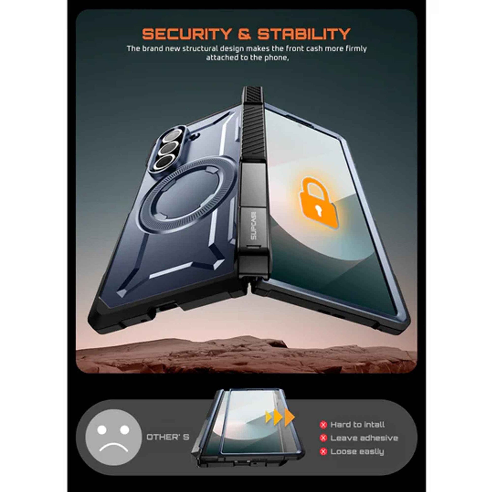 [ Samsung Galaxy Z Fold 7 ] SUPCASE UB Grip Magnetic Case