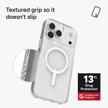 ZAGG Crystal Palace Snap Case with Camera Button for iPhone 17 Pro Max / 17 Pro Magnetic Case