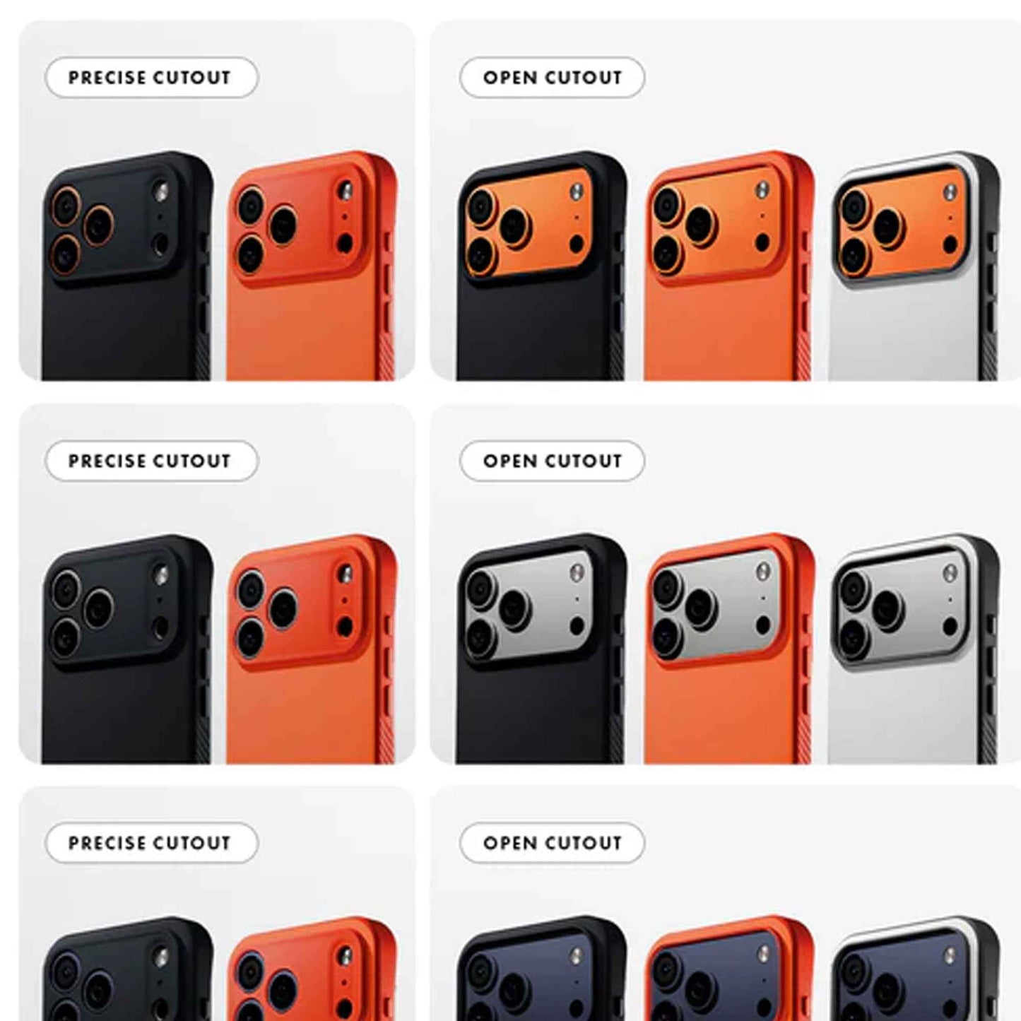 [ 17 Pro Max / 17 Pro ] Caudabe Paragon ( Precise ) Magnetic Case with Camera Control Button