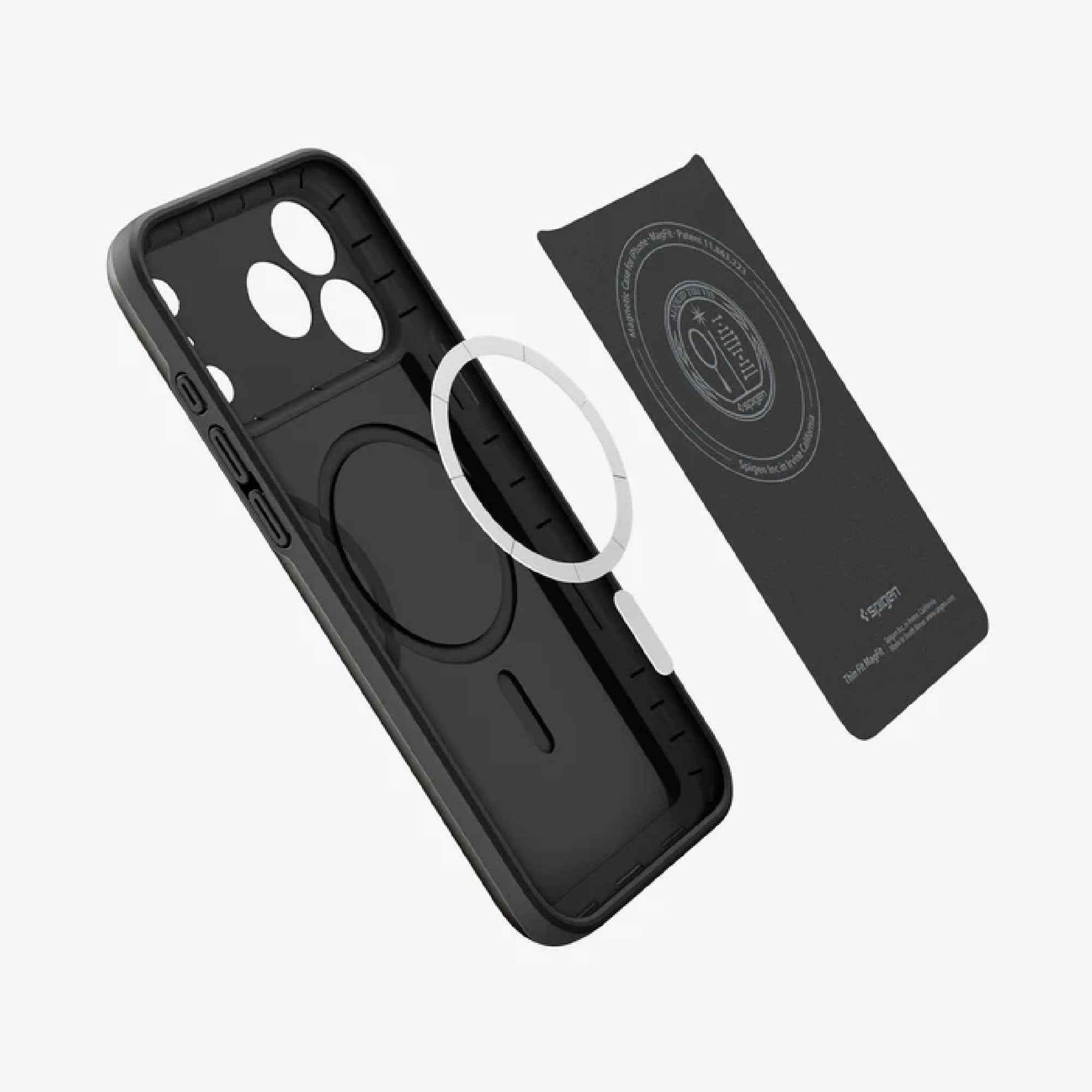 Spigen Thin Fit Magfit for iPhone 17 Pro Max / 17 Pro - Slim Case with Air Cushion Technology Protection