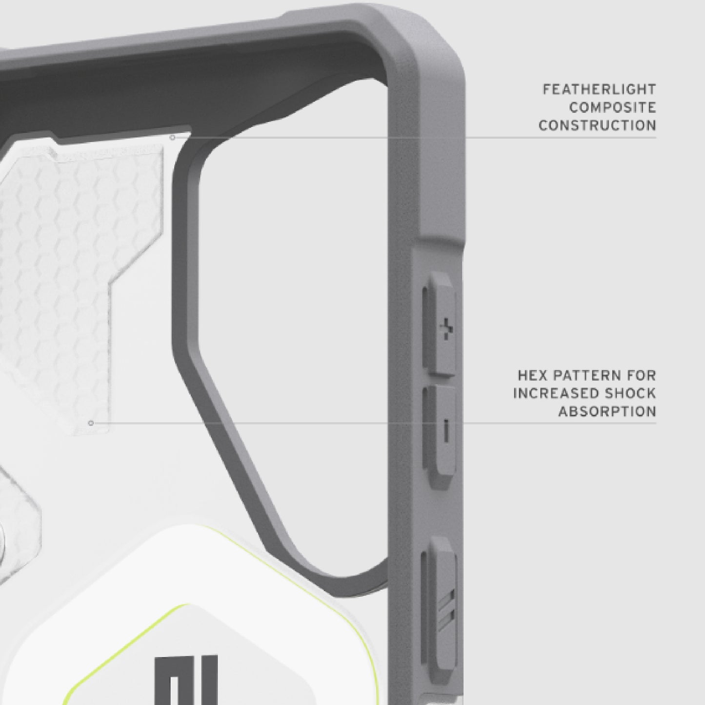 UAG Pathfinder Clear Magsafe Case with Lanyard Bundle for Samsung Galaxy S26 Ultra
