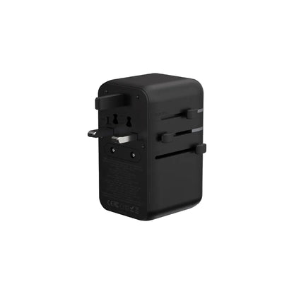ADAM Elements T70L ﻿70W Universal Travel Adapter with Built-In USB-C Cable