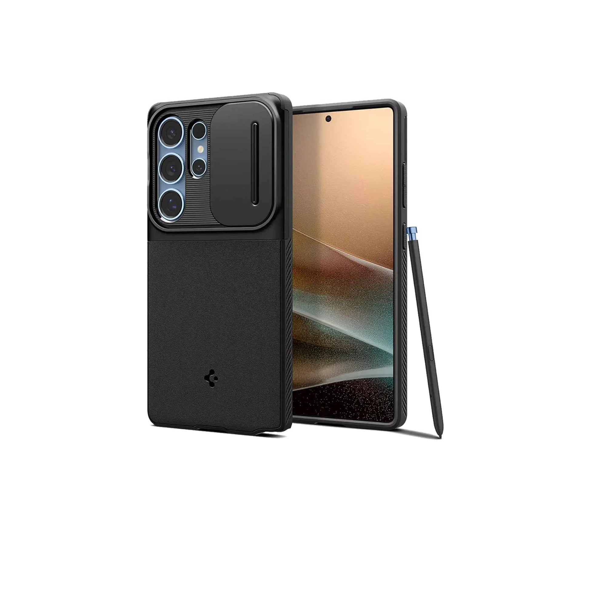 Spigen Optik Armor for Samsung Galaxy S25 Ultra - Case with Camera Protection