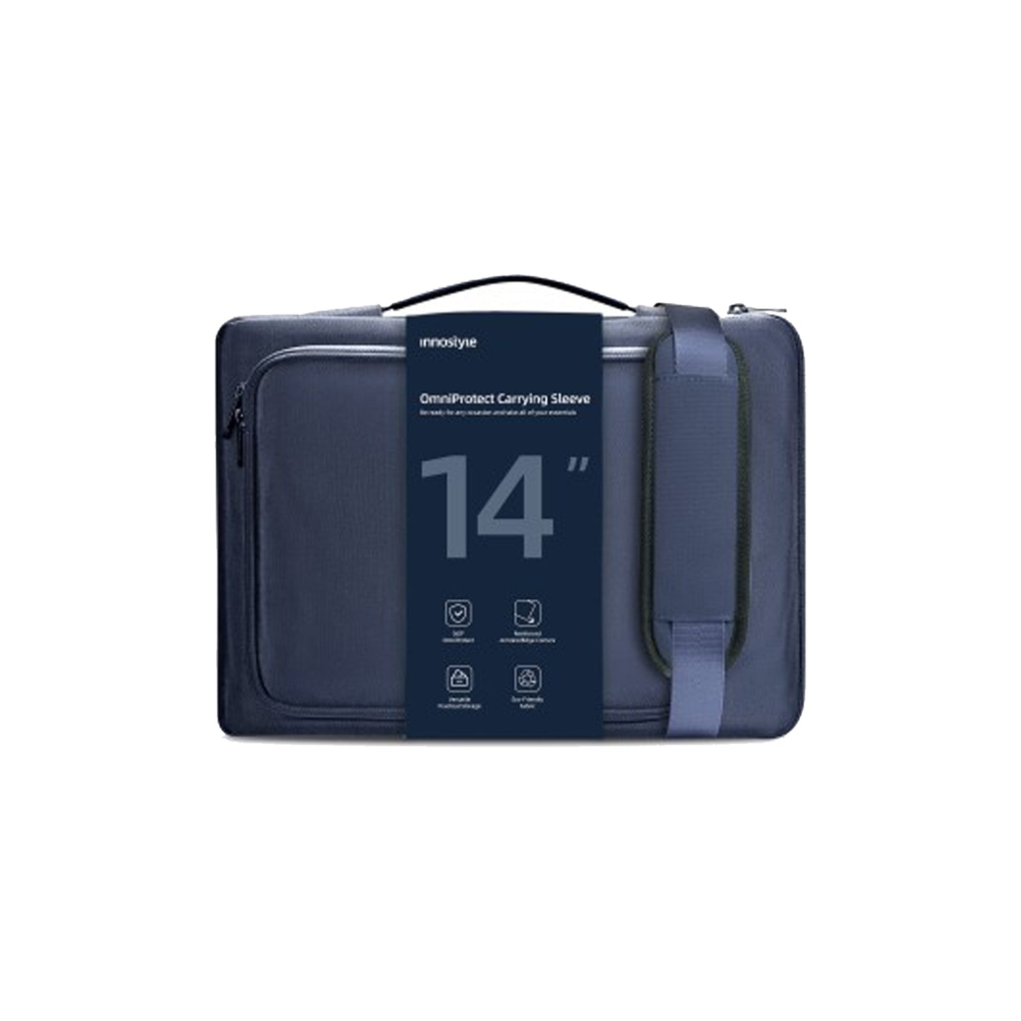 Innostyle OmniProtect Carrying Sleeve with Shoulder Strap Up To 14" / 16" for Laptop / MacBook / Tablet / iPad