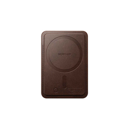 Nomad Horween Leather Mag Wallet with MagSafe & Find My Tracking