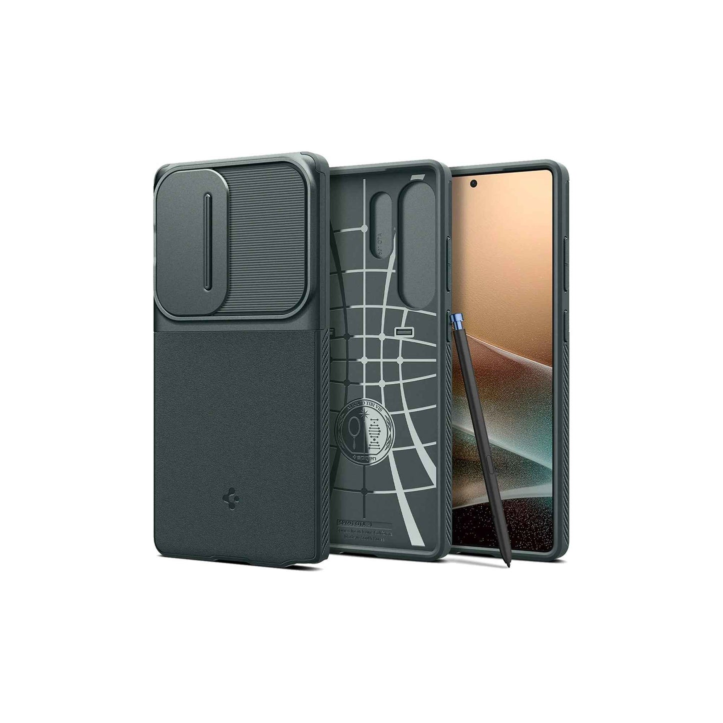 Spigen Optik Armor for Samsung Galaxy S25 Ultra - Case with Camera Protection