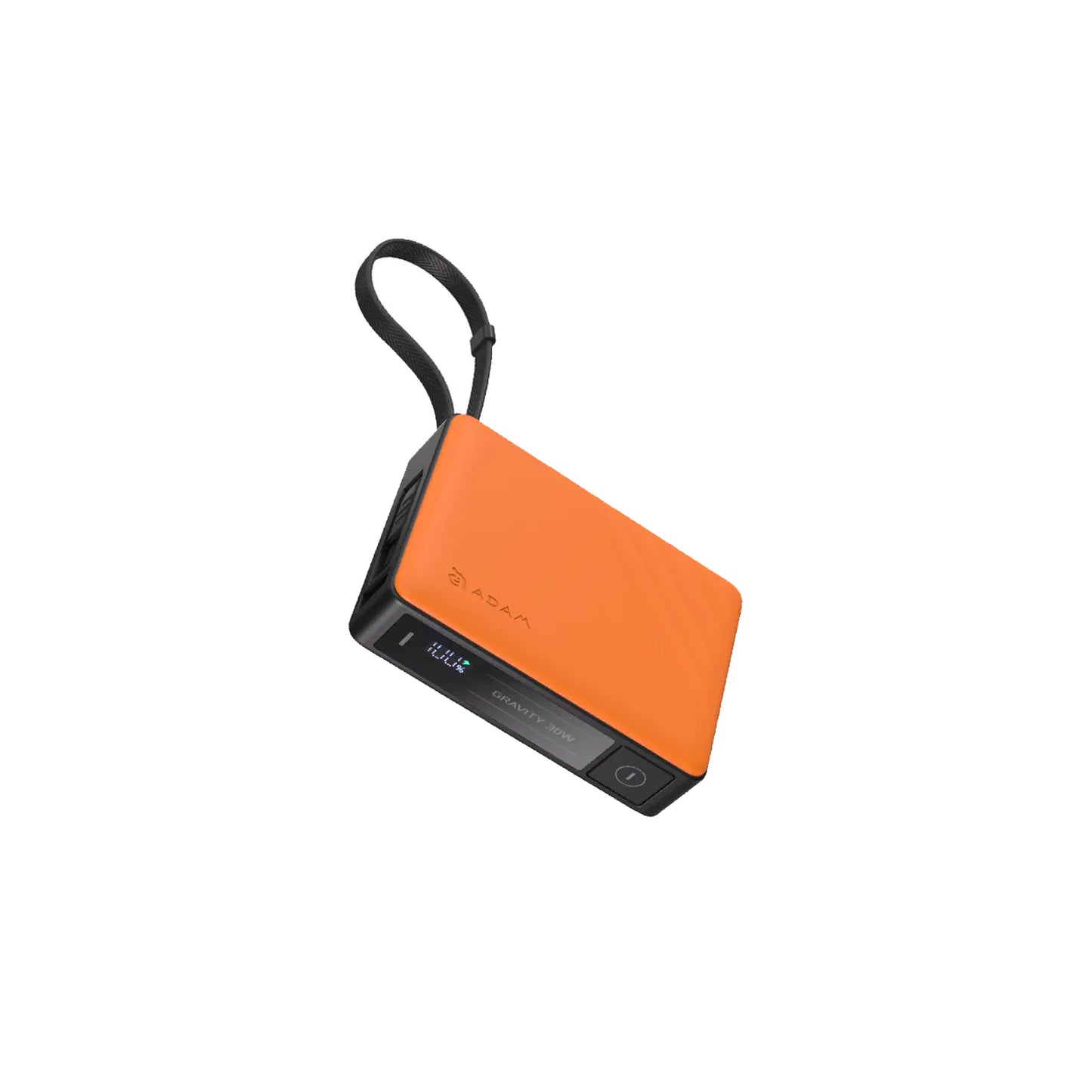 ADAM Elements GRAVITY 30W Power Bank 10000mAh Fast Charging with Built-In Cable