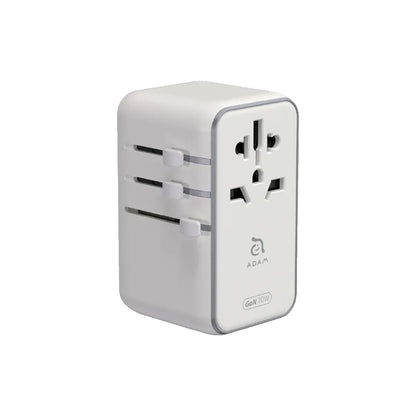 ADAM Elements T70L ﻿70W Universal Travel Adapter with Built-In USB-C Cable