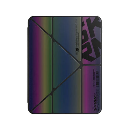 Skinarma Kira Kobai for iPad Pro 11" ( 2024 ) M4 - Detachable Y-fold Stand Magnetic Flap Closure with Stylus Storage - Hologram - Forexengineer -Malaysia- 8886461245646