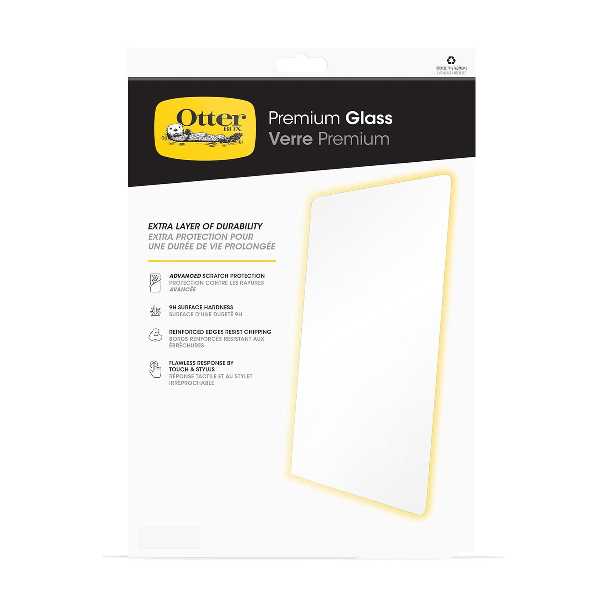 OtterBox Premium Glass Antimicrobial for iPad Air 13" / iPad Air 11'' ( 2024 ) M2 - 9H Surface Hardness - Clear - Forexengineer -Malaysia- 840304759385-840304759408