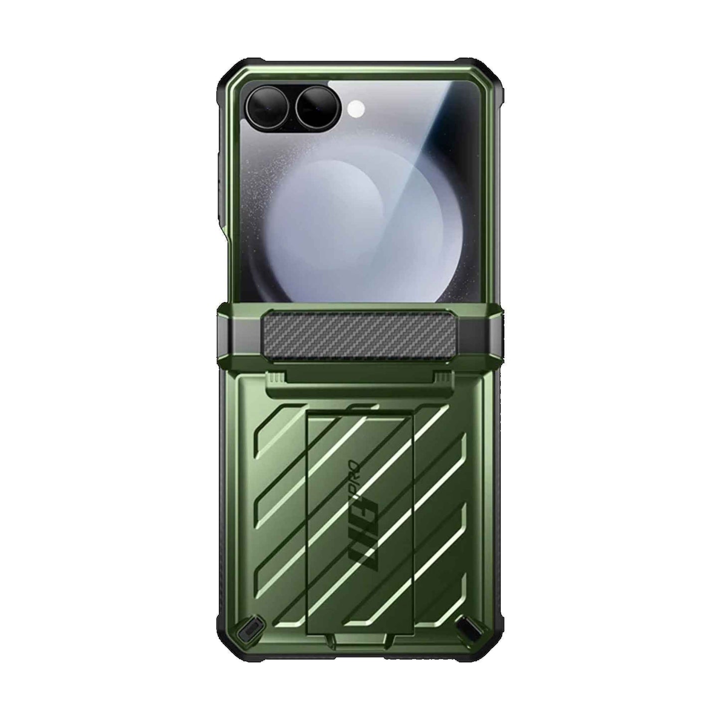 SUPCASE UB Pro for Samsung Galaxy Z Flip 7 with Build-in Screen Protector Hinge Kickstand and Clip Holster Included