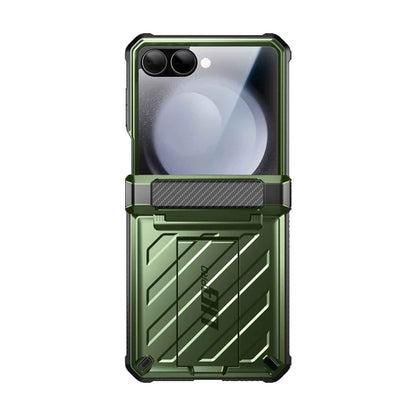 SUPCASE UB Pro for Samsung Galaxy Z Flip 7 with Build-in Screen Protector Hinge Kickstand and Clip Holster Included