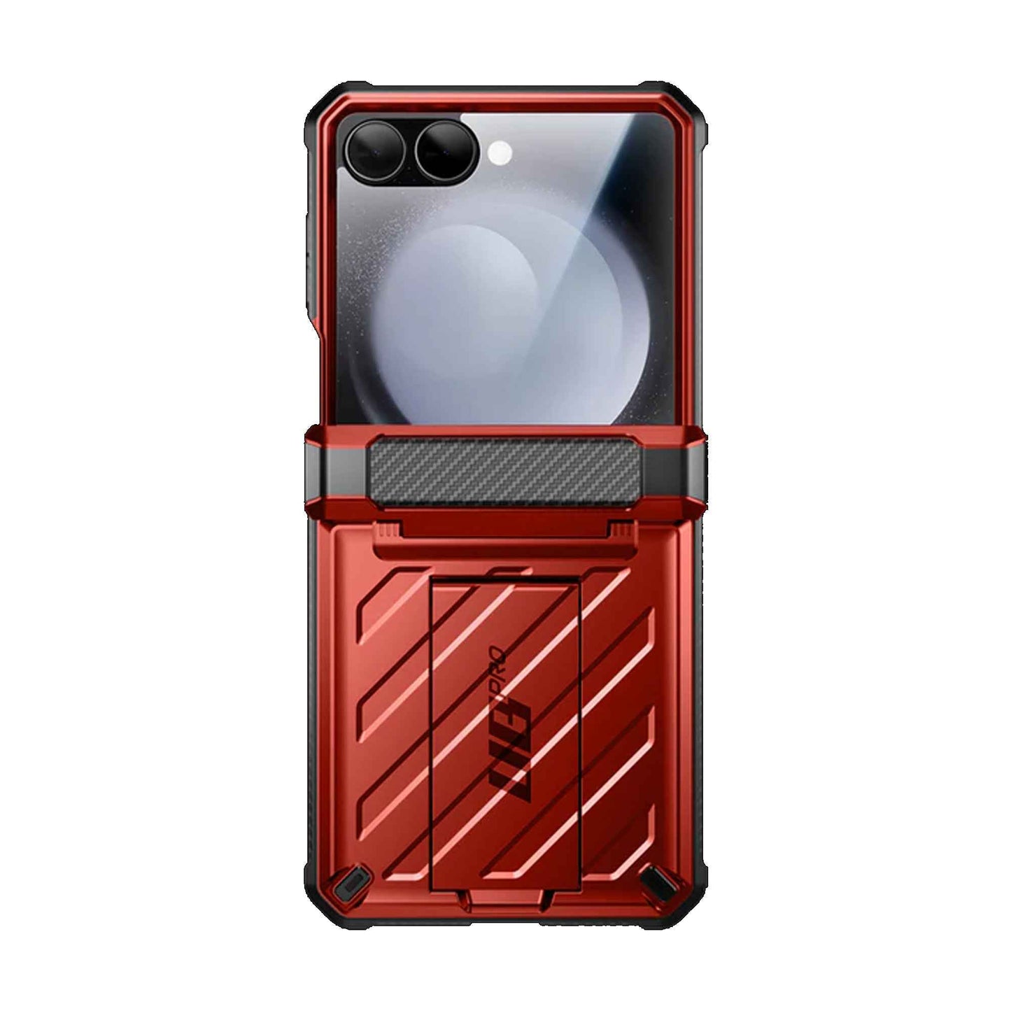 SUPCASE UB Pro for Samsung Galaxy Z Flip 7 with Build-in Screen Protector Hinge Kickstand and Clip Holster Included